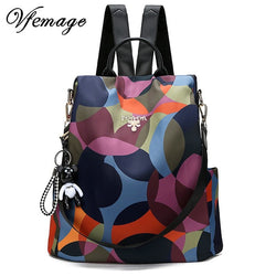 New Backpack Women Multiplication Bagpack Casual Anti Theft Backpack for Teenager Girls Schoolbag 2019